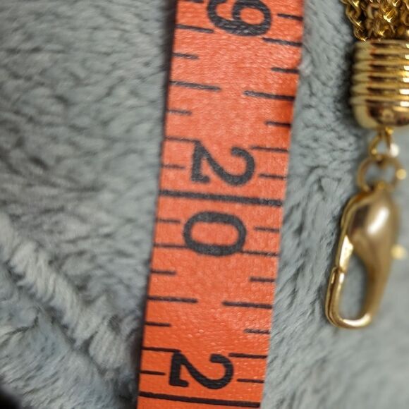 Vintage Multi Chain Goldtone Choker Style Necklace 20" Long - Picture 7 of 9